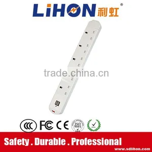 UK Power Strip With Swithch and USB thumbnail-3