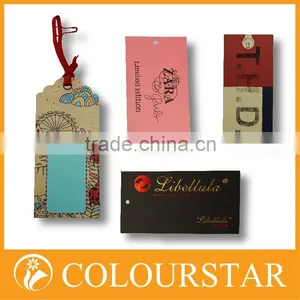 2015 High Quality Custom Paper Clothing Tag / Clothing Hang Tag thumbnail-1