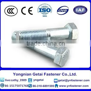 Hexagonal Head Bolts Full Thread DIN933/DIN931 M6-M42, ZP GR4.8/8.8 thumbnail-4