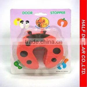 2PCS Hot Selling Soft EVA Foam Door Stoppers/Door Wedges,Baby Safety Door Stopper thumbnail-1