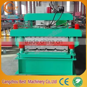 Glazed Roofing Tile Roll Forming Machine thumbnail-1