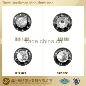 Gun Metal Conic Rhinestone Hot Fix Copper Studs thumbnail-1