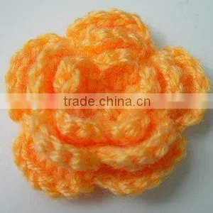 Crochet Flower With Three Layer thumbnail-1