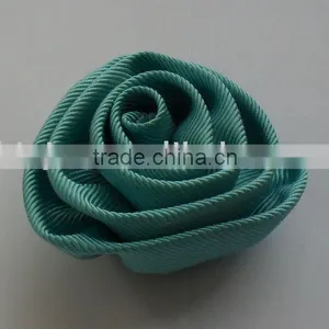 Handmade Rose Fabric Flower(Green) thumbnail-1