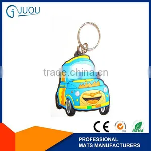 Soft Pvc Car Shape Keychain thumbnail-1
