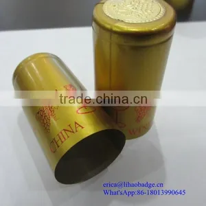 High Quality Colorful Clear Plastic Bottle Cap Shrink Wrap thumbnail-1