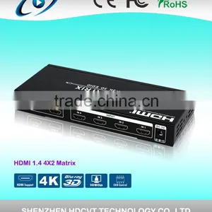 HDMI Martix 4by2 With EDID, 4K*2K thumbnail-1
