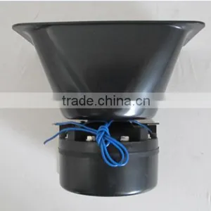 Black Police 12V Powerful Aluminum Speaker Horn thumbnail-2