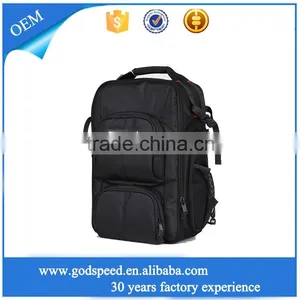 1680D Waterproof Nylon Camcorder Backpack With Detachable Compartment thumbnail-2
