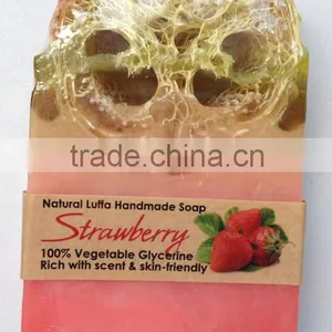 Natural Handmade Loofah Soap thumbnail-1