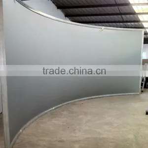 2016 Curved Screen Fixed Frame Projector Screen thumbnail-1
