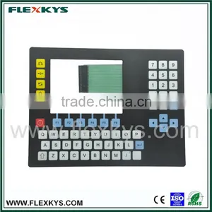 Metal Dome Membrane Switch With Transparent PET Display Window for Industrial Equipment thumbnail-1