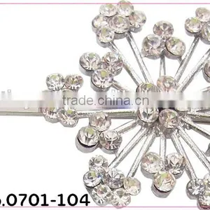 Decorative Crystal Bridal Hair Pin thumbnail-1