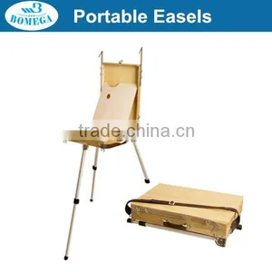 French Easel Box on Aluminium-alloy Legs Wooden Sketch Box Easel thumbnail-1