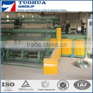 Double Wires Fully Automatic Chain Link Fence Machine Mesh Size 120x120mm thumbnail-3