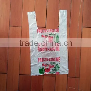Vest,T-shirt Plastic Grocery Bags on Roll HDPE Customed Printed thumbnail-2