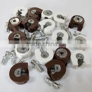Furniture Hardware Plastic Screw Shelf Support thumbnail-5