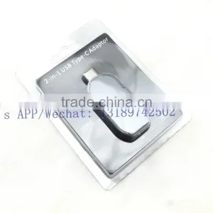 2-in-1 USB Type-C Converter/Adaptor USB 3.0 Adapter To USB Type C For New Mac Book thumbnail-3