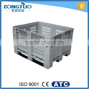 Best Price Heavy Duty Plastic Pallet Crate, Mesh Pallet Box thumbnail-2