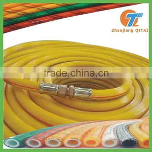 3 Layers PVC High Pressure Hose, PVC Reinforced Braided Hose for Agricultural Spraying thumbnail-2