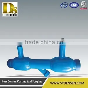 China Manufacturer Direct Marketing Fully Welded Stainless Steel Pneumatic Butterfly Actuator Ball Valve thumbnail-3