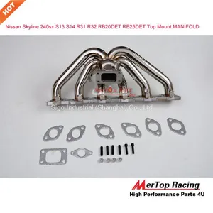 Mertop Skyline 240sx S13 S14 R31 R32 RB20 RB25 RB20DET RB25DET Top Mount MANIFOLD thumbnail-5