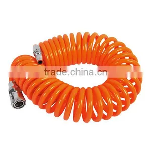 BLue Polyurethane Spiral Tube, PU Coil Hose With Quick Connectors(5.5*8mm),Pneumatic Valve thumbnail-5
