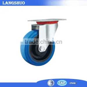 Cheap Industrial Wheel/ 100 mm Rubber Caster Wheels thumbnail-1