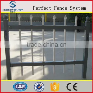 Security Steel Welded Spear Top Wrought Iron Fence Panel thumbnail-1