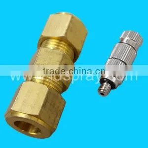 Brass Threaded Ferrule Fittings of Fog Nozzles thumbnail-1