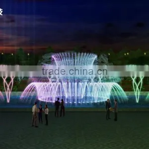Georgia Water-screen Movie Fountain thumbnail-2