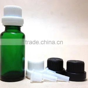 The New Low Flow Tamper Evident Closure Green Color Dorpper Glass Bottle thumbnail-1