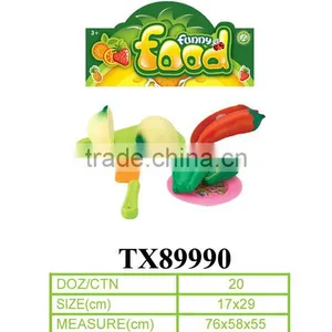 Cutting Plastic Fruits and Vegetables Toy thumbnail-4