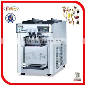 3 Flavors Soft Ice Cream Machine thumbnail-3