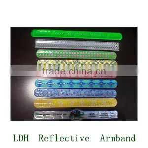Custom High Reflective Embossed Snap Band/Slap Band thumbnail-3