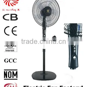 2016 Hotsale 16inch Five Fan Blade CB Standard Pedestal Fan thumbnail-1