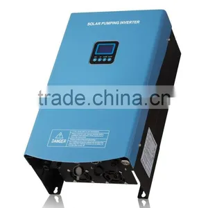 High Efficiency 1 Phase or 3 Phase 220/240v Automatic Hybrid Solar Water Pumping Inverter for Drinking Water Supply thumbnail-2