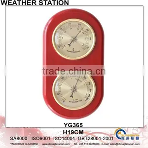 Weather Station With Wood Frame YG365 thumbnail-1