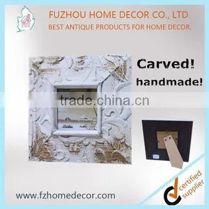 Hot Sale Wood Engraved Photo Picture Frames Wood Carved Picture Frames thumbnail-1