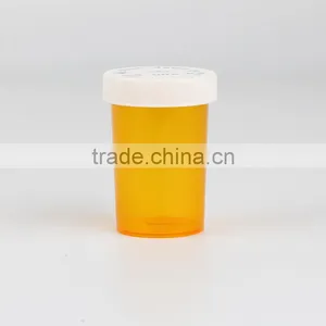 Amber Medicine Vial Medicine Vial With Cap thumbnail-2
