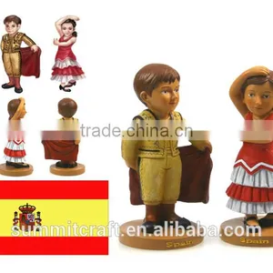 The Spanish Bullfight Dance Custom Resin Bobble Head Bodies thumbnail-1