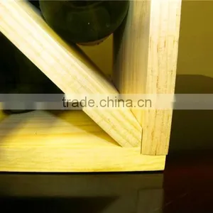 Wine Bottle Shelf/Wine Rack Storage Cube in Pine thumbnail-3