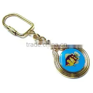 Zinc Alloy Keychain With Aluminum Printing and Epoxy Coating thumbnail-1