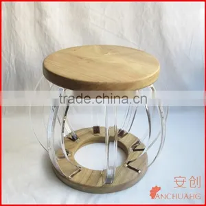 Acrylic Wooden Chair_antique Style Chair thumbnail-1