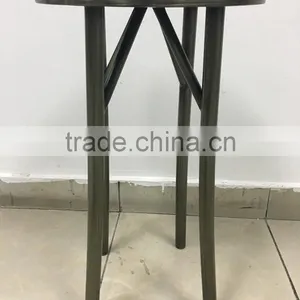 Online Shopping Brushed Bronze Frame Square Metal Coffee Table High Qualtiy thumbnail-4