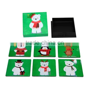 Lacquer Cup Coaster for Christmas Made in Vietnam thumbnail-2