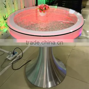 2017 Led Illuminated Furniture Bar Table, Glowing High Bar Cocktail Table thumbnail-3