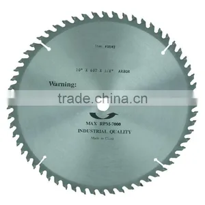 10", 60 Tooth Industrial Combination Saw Blade Grader Blade Scalpel Blades Diamond Cutting Blade thumbnail-1