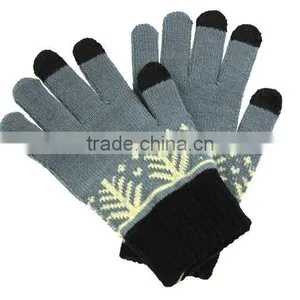 Capacitive Winter Smartphone Gloves For IPhone ZMR727 thumbnail-1