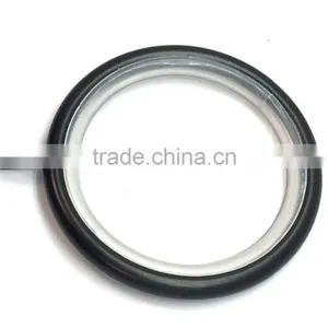 Silent Black Coated Curtain Metal Rod Ring Fixed Eyelet Inside Diameter 35mm - 4 Colors thumbnail-3